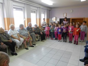 ПУ ''Бамби'' вртић ''Цицибан'' у посети нашем Дому, Руски Крстур 03.11.2015. год.